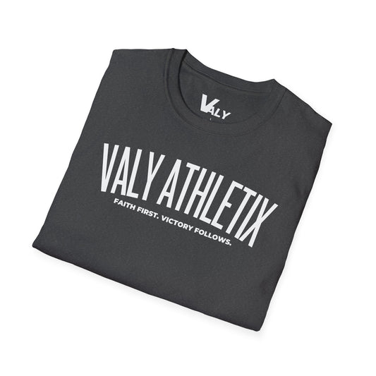 VALY Curve T-Shirt - DARK HEATHER